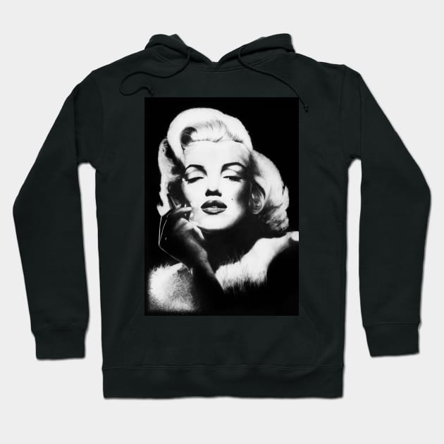 Marilyn Monroe pencil artwork Hoodie by pencilartist